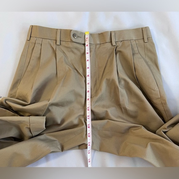 Axist Mens Dress Pants - Corporate‎ Khaki (34Wx 32) Cotton Blend - Khaki - New - Picture 7 of 12